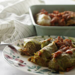 Vegan Meatless Mushroom Stuffed Cabbage Rolls