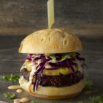 VEGAN SWEET POTATO MAUI BURGERS