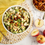 Apple Broccoli Salad with Maple Vinaigrette