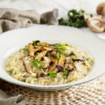 Vegan Three Mushroom Risotto