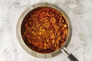 Gluten-free, Vegan Curried Jackfruit Tacos