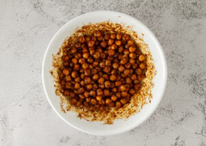 Gluten-free, Vegan Spicy Chickpeas
